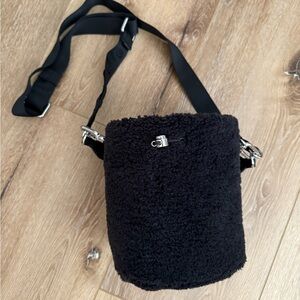 Lululemon Black Sherpa Bucket Bag
